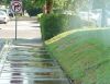 Sprinkling gone wrong - sidewalk watering