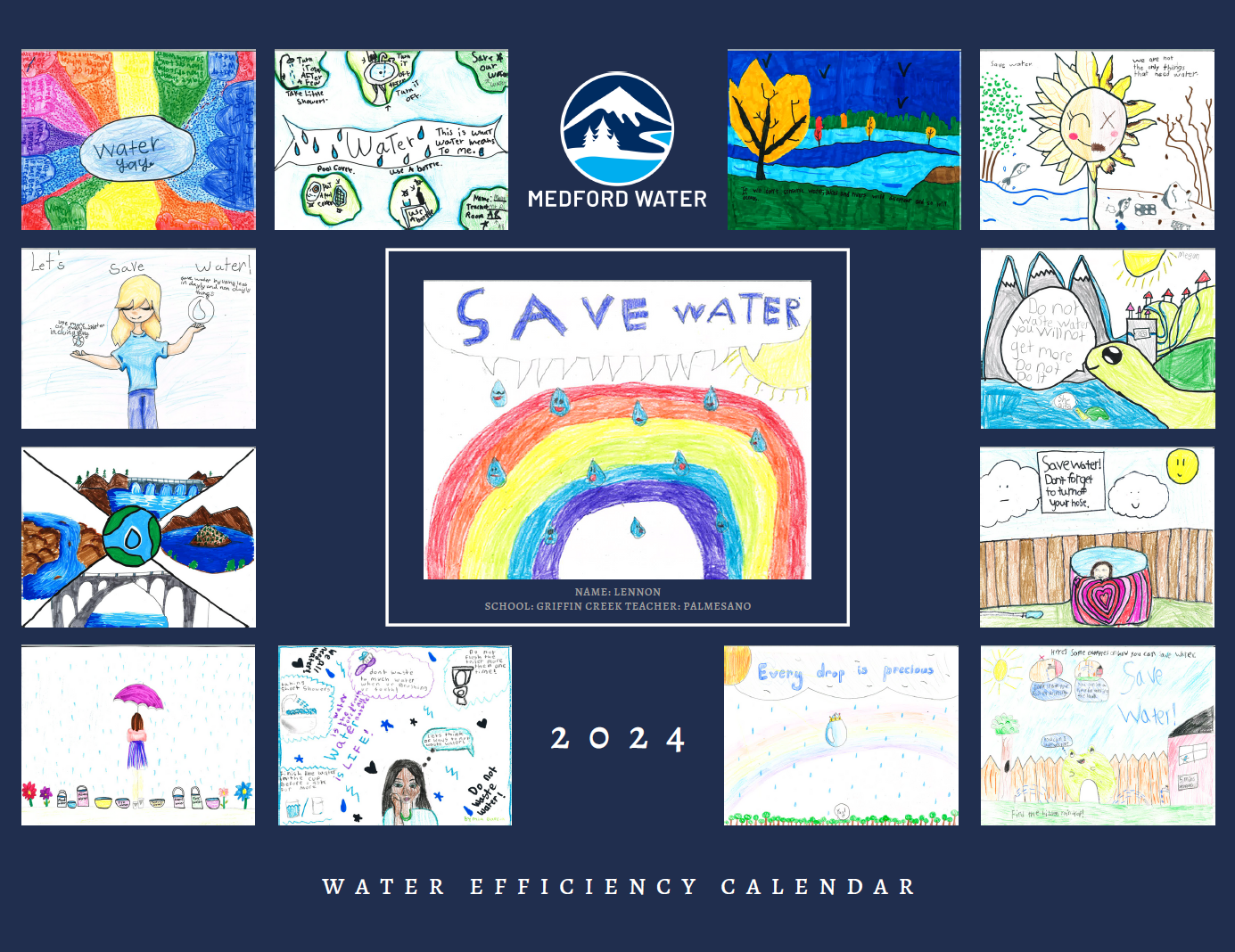 2024 Medford Water Calendar Contest