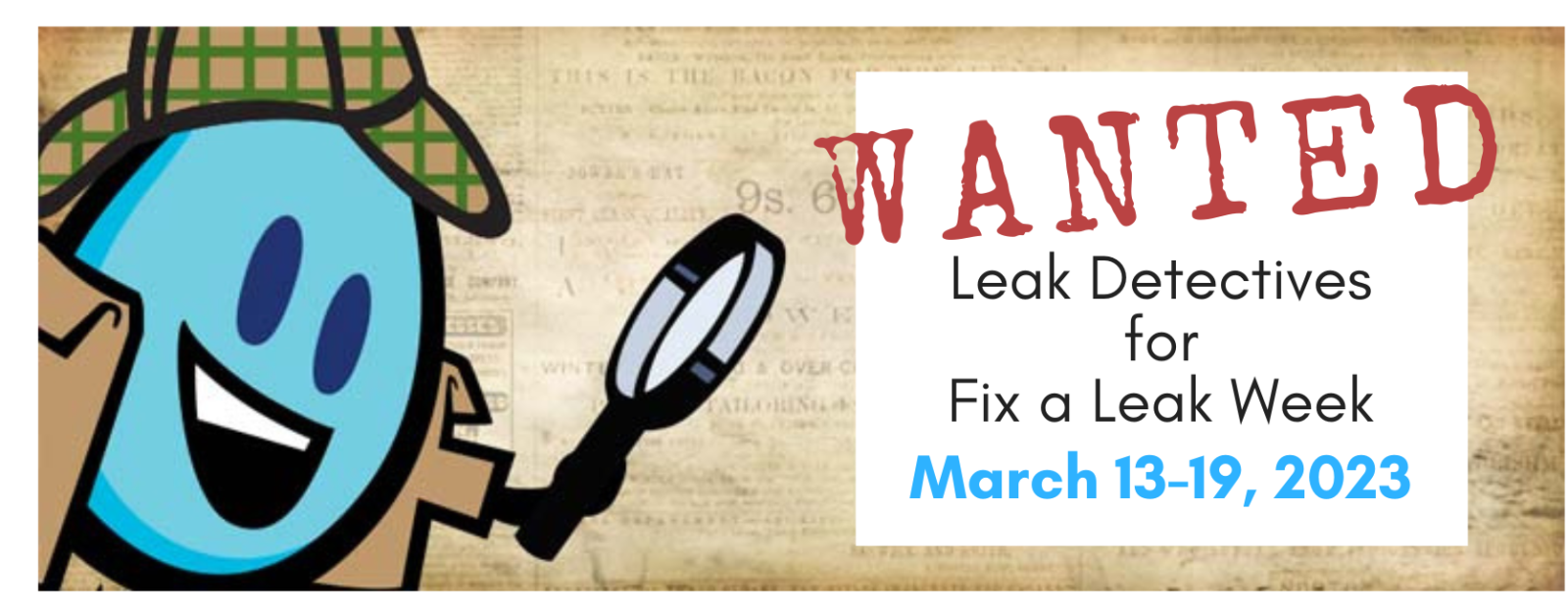 Fix a Leak Week - March 13-19