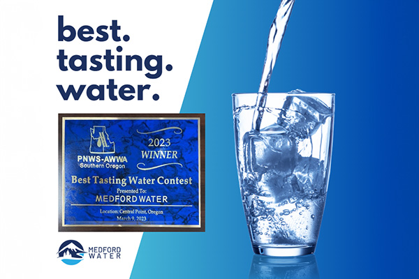 award for best tasting water.