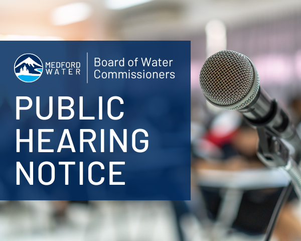 NOTICE OF PUBLIC HEARINGS – SYSTEM DEVELOPMENT CHARGES